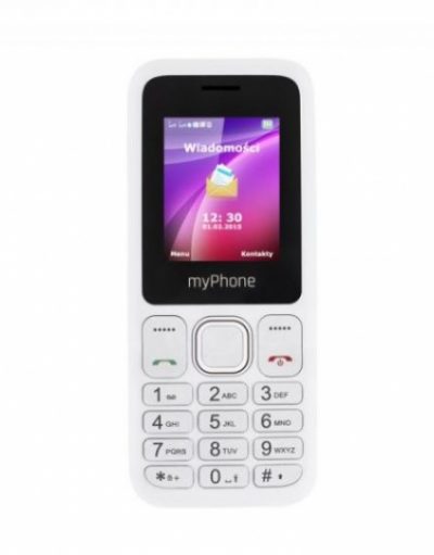 Двусимов Мобилен Телефон myPhone 3300 (бял)